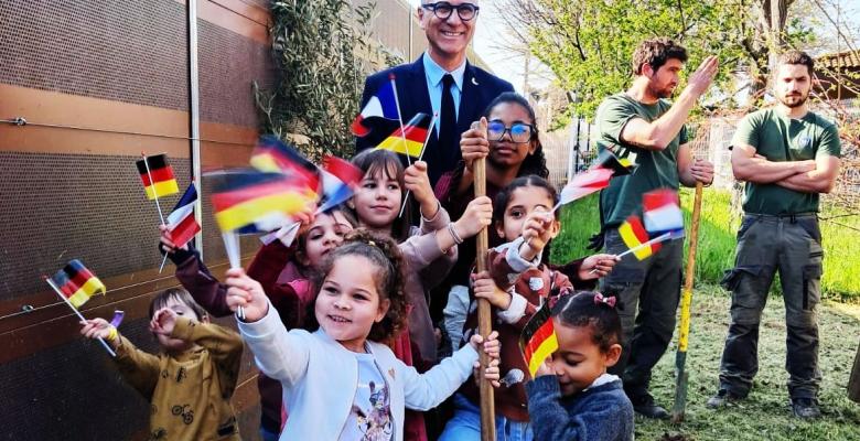 Un olivier de la paix symbolique et porteur d’espoir