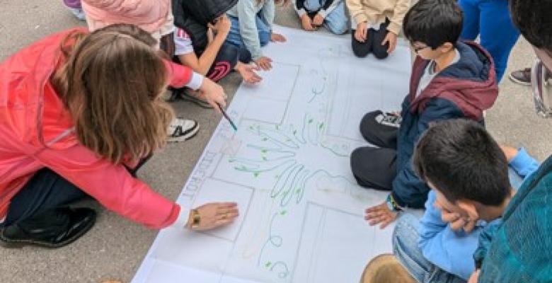 Le projet du parvis Cocteau Diderot avance avec les petits et les grands